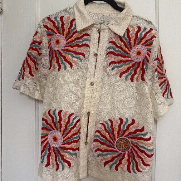 Maaji Cannon Short-Sleeve Buttondown Shirt - Picture 13 of 13